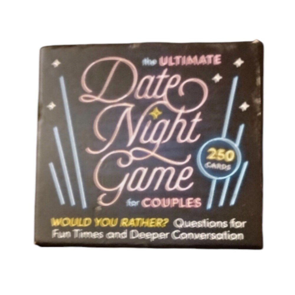 Ultimate Date Night Game for Couples, a card game designed to create sparks!